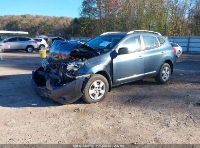 2014 NISSAN ROGUE SELECT S Green  Gasoline JN8AS5MTXEW616376 photo #3