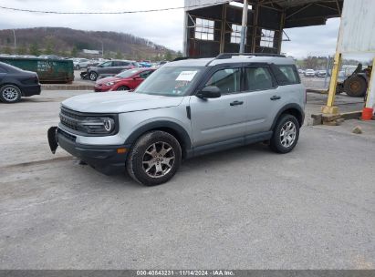 2022 FORD BRONCO SPORT Silver  Gasoline 3FMCR9A64NRD96429 photo #3