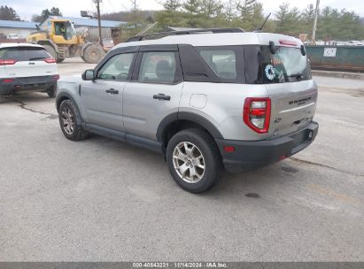 2022 FORD BRONCO SPORT Silver  Gasoline 3FMCR9A64NRD96429 photo #4