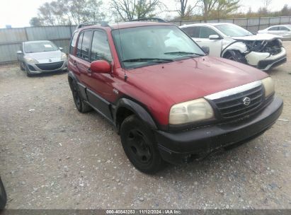 2002 SUZUKI GRAND VITARA JLX/LIMITED Maroon  Gasoline JS3TD62V624159681 photo #1