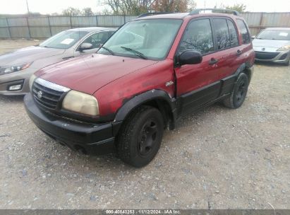 2002 SUZUKI GRAND VITARA JLX/LIMITED Maroon  Gasoline JS3TD62V624159681 photo #3