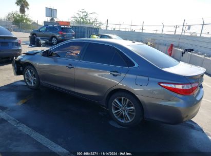 2016 TOYOTA CAMRY SE Gray  Gasoline 4T1BF1FKXGU121686 photo #4