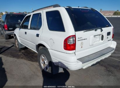 2004 ISUZU RODEO S 3.5L V6 White  Gasoline 4S2CK58Y744310308 photo #4