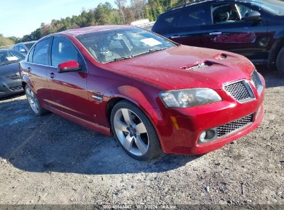 2009 PONTIAC G8 GT Burgundy  Gasoline 6G2EC57Y99L232184 photo #1