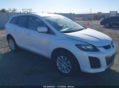 2010 MAZDA CX-7 I SPORT White  Gasoline JM3ER2WM2A0328580 photo #1