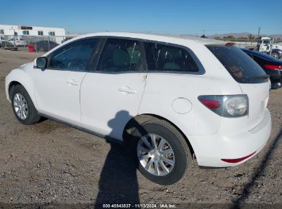 2010 MAZDA CX-7 I SPORT White  Gasoline JM3ER2WM2A0328580 photo #4