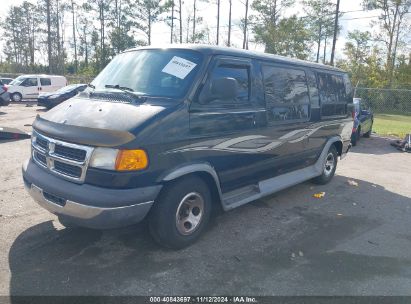 2002 DODGE RAM VAN 1500 CONVERSION Black  Gasoline 2B6HB11Y72K145081 photo #3