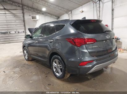 2018 HYUNDAI SANTA FE SPORT 2.4L Gray  Gasoline 5XYZUDLB1JG512703 photo #4