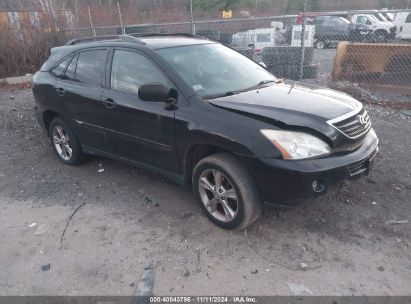 2007 LEXUS RX 400H Black  Hybrid JTJHW31UX72011376 photo #1