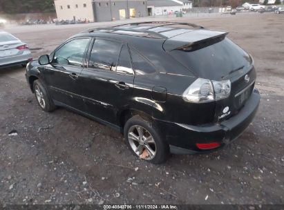 2007 LEXUS RX 400H Black  Hybrid JTJHW31UX72011376 photo #4