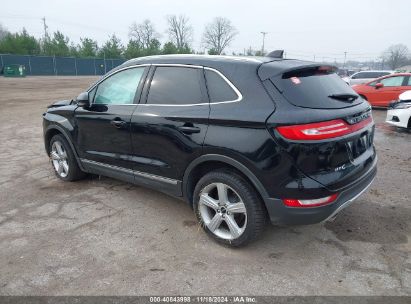 2017 LINCOLN MKC PREMIERE Black  Gasoline 5LMCJ1C96HUL13948 photo #4