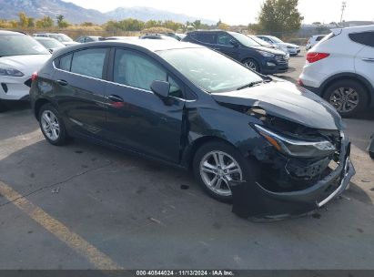 2018 CHEVROLET CRUZE LT AUTO Gray  Gasoline 3G1BE6SM7JS596322 photo #1