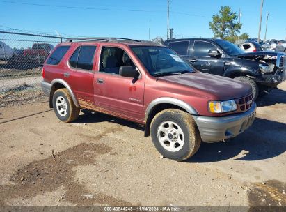 2002 ISUZU RODEO LS 3.2L V6/LSE 3.2L V6/S 3.2L V6 Maroon  Gasoline 4S2CK58W524322503 photo #1