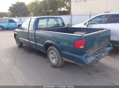 1996 CHEVROLET S TRUCK S10 Green  Gasoline 1GCCS1940T8157830 photo #4