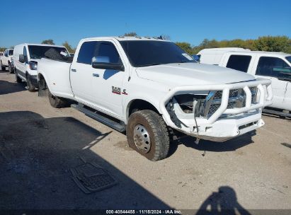 2018 RAM 3500 LARAMIE  4X4 8' BOX White  Diesel 3C63RRJL7JG305323 photo #1