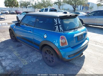 2008 MINI COOPER S Blue  Gasoline WMWMF73508TT91187 photo #4