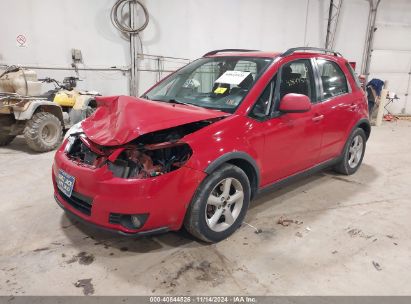 2009 SUZUKI SX4 TECHNOLOGY Red  Gasoline JS2YB413X96201143 photo #3