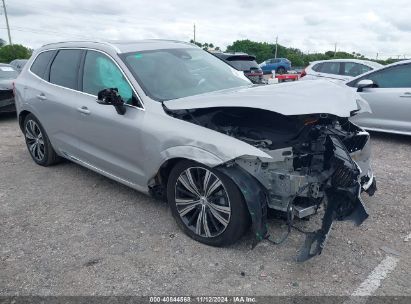 2022 VOLVO XC60 B5 INSCRIPTION Silver  Gasoline YV4L12DLXN1978336 photo #1