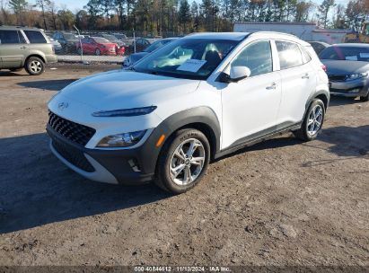 2023 HYUNDAI KONA SEL White  Gasoline KM8K62AB5PU979774 photo #3