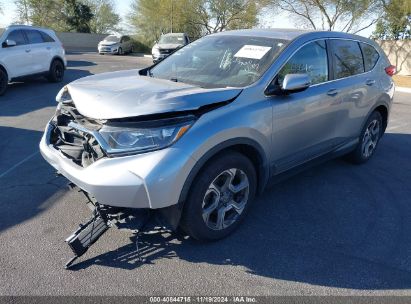 2017 HONDA CR-V EX Silver  Gasoline 7FARW1H50HE018432 photo #3