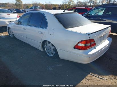 2003 LEXUS LS 430 White  Gasoline JTHBN30F830099573 photo #4