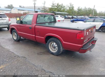 2003 GMC SONOMA SL Red  Gasoline 1GTCS14H038278299 photo #4