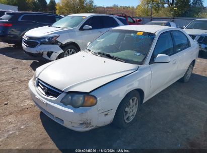 2002 KIA SPECTRA GS/GSX White  Gasoline KNAFB161525054617 photo #3