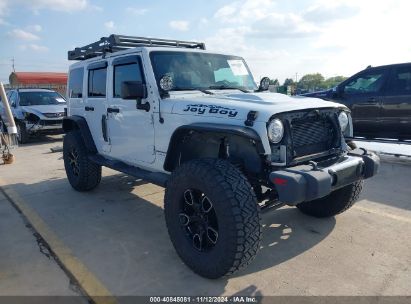 2018 JEEP WRANGLER JK UNLIMITED ALTITUDE 4X4 White  Flexible Fuel 1C4BJWEG8JL842504 photo #1