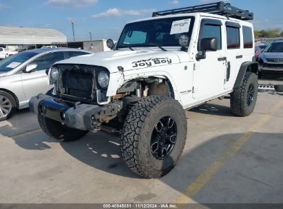 2018 JEEP WRANGLER JK UNLIMITED ALTITUDE 4X4 White  Flexible Fuel 1C4BJWEG8JL842504 photo #3