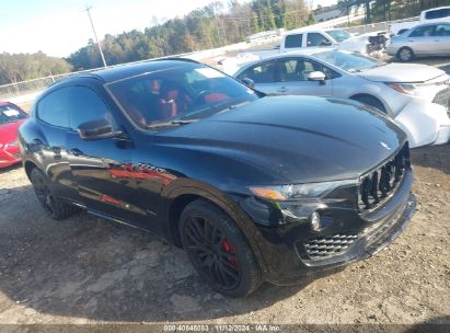 2018 MASERATI LEVANTE S GRANSPORT Black  Gasoline ZN661YUSXJX298503 photo #1