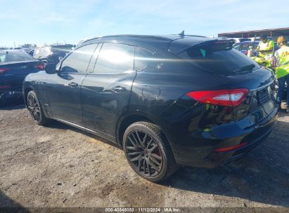 2018 MASERATI LEVANTE S GRANSPORT Black  Gasoline ZN661YUSXJX298503 photo #4