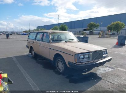 1985 VOLVO 245 DL/GL Tan  Gasoline YV1AX8858F1596230 photo #1