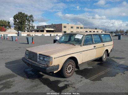 1985 VOLVO 245 DL/GL Tan  Gasoline YV1AX8858F1596230 photo #3