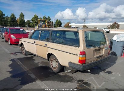 1985 VOLVO 245 DL/GL Tan  Gasoline YV1AX8858F1596230 photo #4