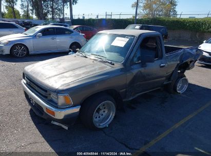 1989 TOYOTA PICKUP 1/2 TON SHT WHEELBASE DLX Gray  Gasoline JT4RN81P5K5013559 photo #3