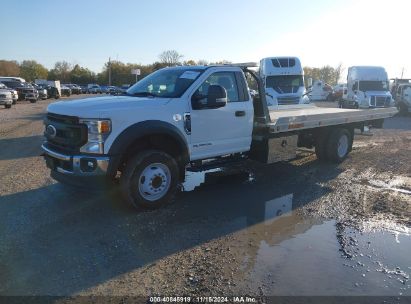 2021 FORD F-600 CHASSIS XL White  Diesel 1FDFF6KT6MDA14384 photo #3