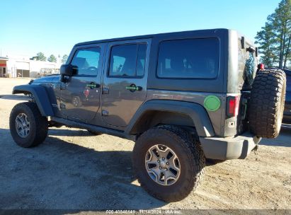 2016 JEEP WRANGLER UNLIMITED RUBICON Gray  Flexible Fuel 1C4BJWFG0GL261506 photo #4