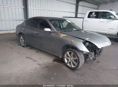 2005 INFINITI G35X Silver  Gasoline JNKCV51F45M308592 photo #1