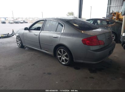 2005 INFINITI G35X Silver  Gasoline JNKCV51F45M308592 photo #4