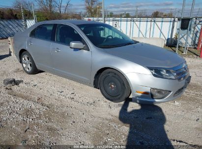 2012 FORD FUSION SE Silver  Gasoline 3FAHP0HA3CR113916 photo #1