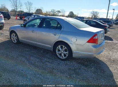 2012 FORD FUSION SE Silver  Gasoline 3FAHP0HA3CR113916 photo #4