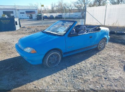 1991 GEO METRO LSI SPRINT CL Blue  Gasoline JG1MR3361MK608220 photo #3