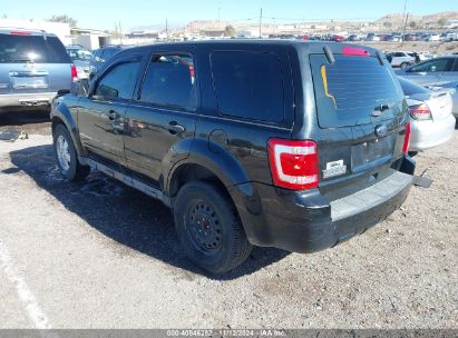 2012 FORD ESCAPE XLS Black  Gasoline 1FMCU0C74CKA35641 photo #4