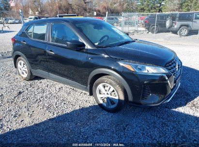 2021 NISSAN KICKS S XTRONIC CVT Black  Gasoline 3N1CP5BV3ML565059 photo #1