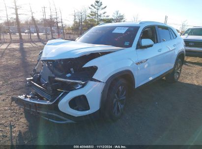 2024 VOLKSWAGEN ATLAS CROSS SPORT 2.0T SE White  Gasoline 1V2LE2CA2RC204968 photo #3