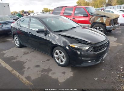 2015 DODGE DART SXT Black  Gasoline 1C3CDFBBXFD336621 photo #1