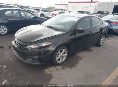 2015 DODGE DART SXT Black  Gasoline 1C3CDFBBXFD336621 photo #3