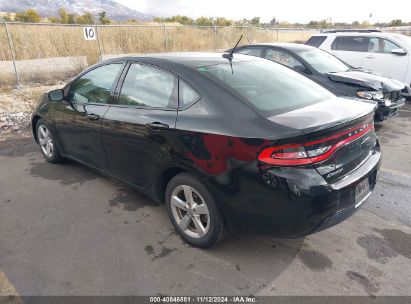 2015 DODGE DART SXT Black  Gasoline 1C3CDFBBXFD336621 photo #4