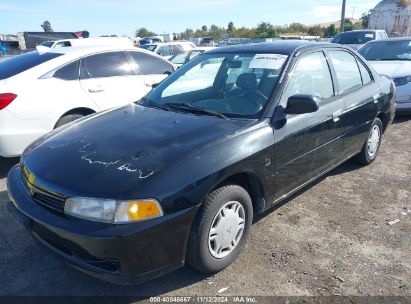 1997 MITSUBISHI MIRAGE DE Black  Gasoline JA3AY26A4VU013194 photo #3