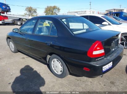 1997 MITSUBISHI MIRAGE DE Black  Gasoline JA3AY26A4VU013194 photo #4